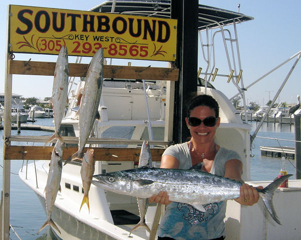 Hugh Cero Mackerelcaught in Key West Fishing on charter boat Southbound from Charter Boat Row, Key West