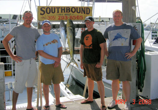 Fish caught aboard the Southbound in Key West, Florida