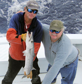 Barracuda caught fishing Key West on charter boat Southbound from Charter Boat Row