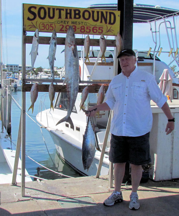 fish caught in Key West fishing on charter boat Southbound from Charter Boat Row, Key West
