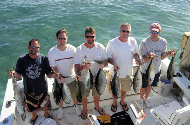 Fish caught fishing Key West waters aboard the charter boat Southbound