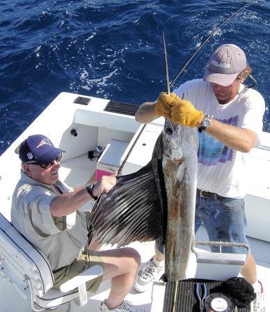 Caught fishing aboard the Charter Boat Southbound in Key West Florida