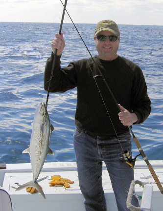Cero Mackerel caught fishing Key West on the charter Boat Southbound