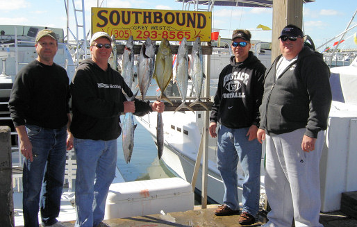 fish caught fishing Key West on the charter Boat Southbound