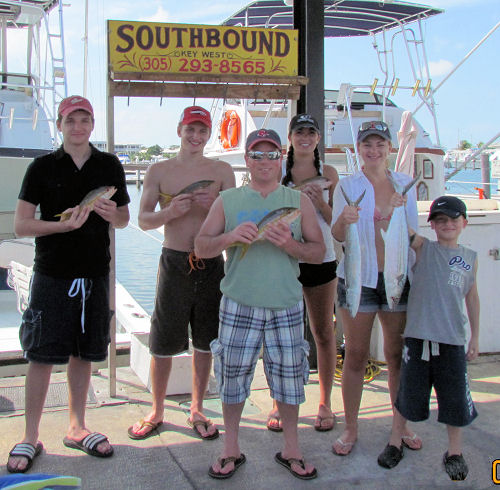 Fish caught in Key West fishing on charter boat Southbound from Charter Boat Row Key Wes