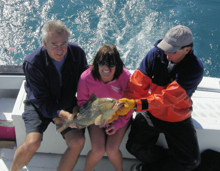 Grouper caught fishing Key West aboard charter boat Southbound