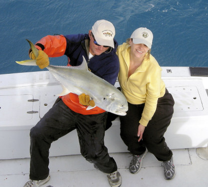 Cravalle Jack caught fishing Key West waters on the charter boat Southbound