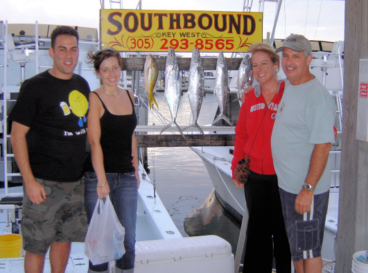Fish caught fishing aboard charter boat Southbound in Key West, Florida