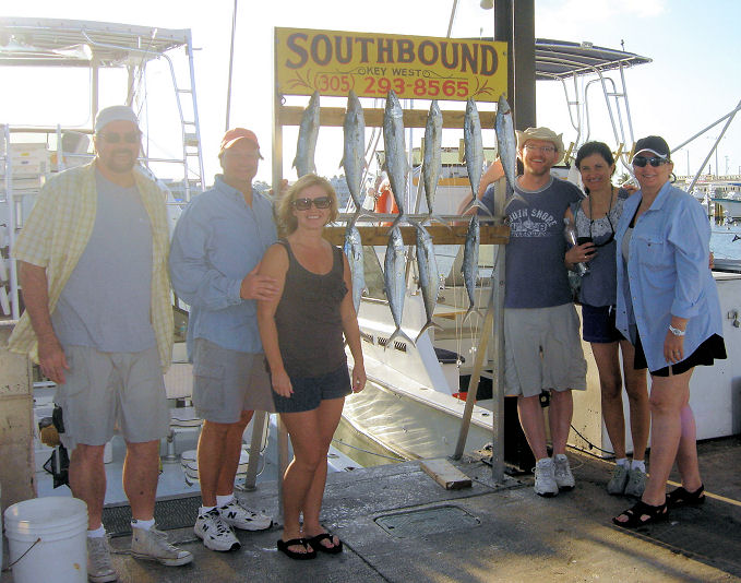 Fish caught in Key West fishing on Key West charter boat Southbound from Charter Boat Row