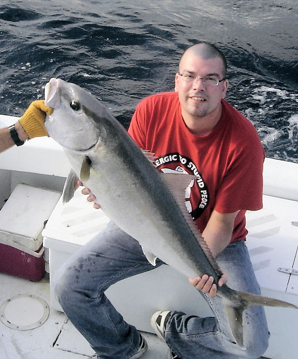 Amberjack caugth in Key West fishing on Key West charter boat Southbound from Charter Boat Row
