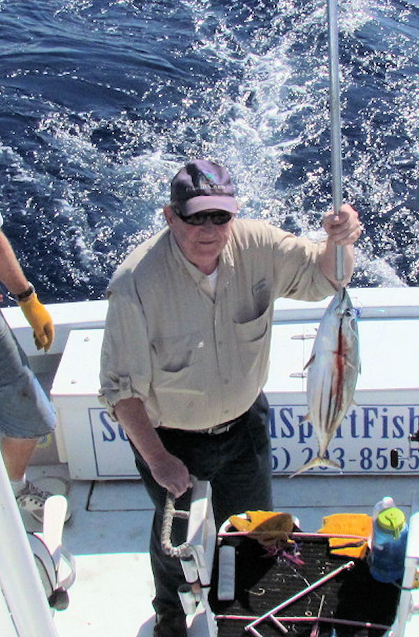Skip Jack Tuna caught fishing Key West on charter boat Southbound from Charter Boat Row Key West