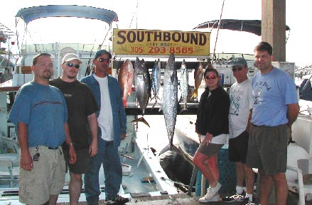 The end of the day in Key West Florida