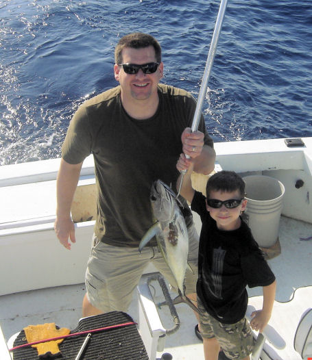 Black Fin Tuna caught in Key West Fishing on Key West Charter fishing boat Southbound from Charter Boat Row Key West