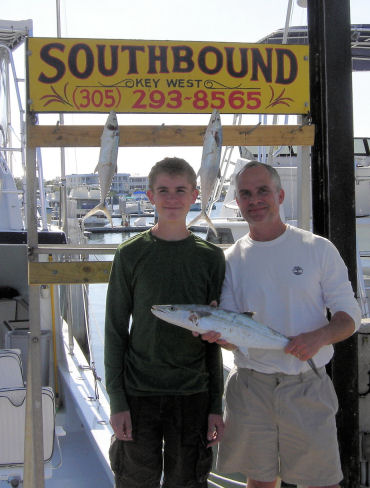 Fish caught on Key West deep sea fishing boat Southbound from Charter Boat Row Key West, Florida