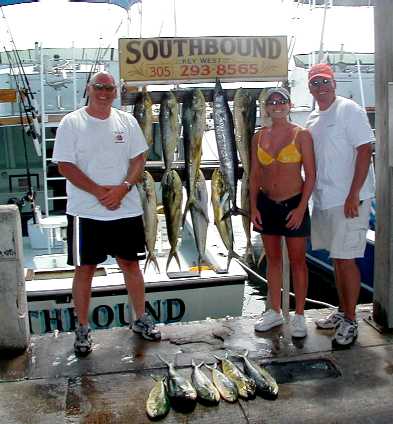 End of a good day in Key West