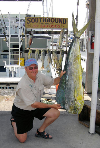 Fish caught aboard the Southbound in Key West, Florida
