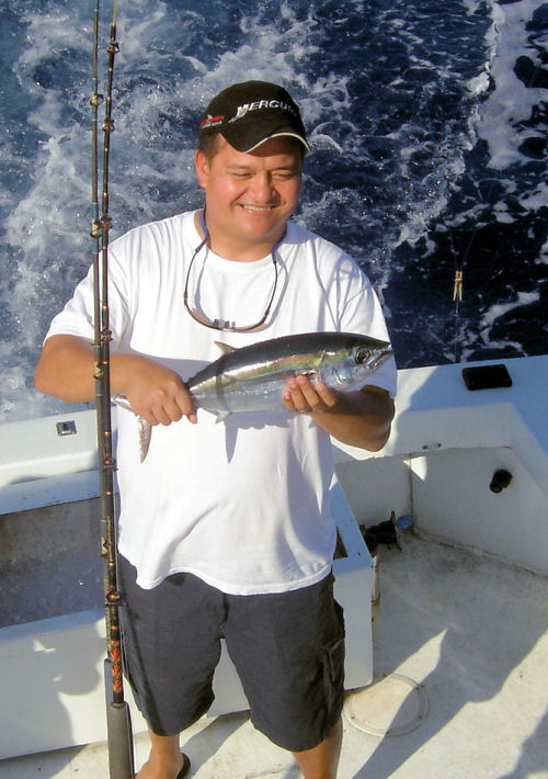 Black Fin Tuna caugth in Key West fishing on Key West charter boat Southbound from Charter Boat Row