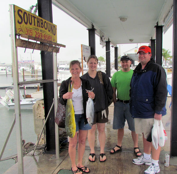 Fish caught in Key West fishing on charter boat Southbound from Charter Boat Row, Key West