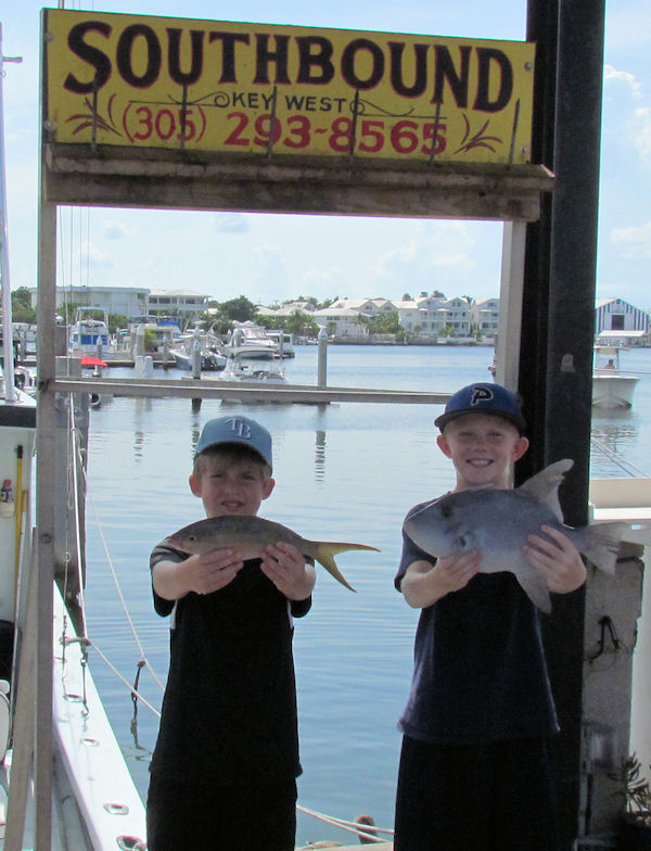 Fish caught in Key West fishing on charter boat Southbound from Charter Boat Row
