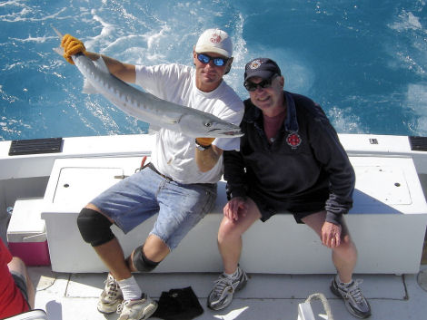 Fish caught aboard the Southbound in Key West, Florida