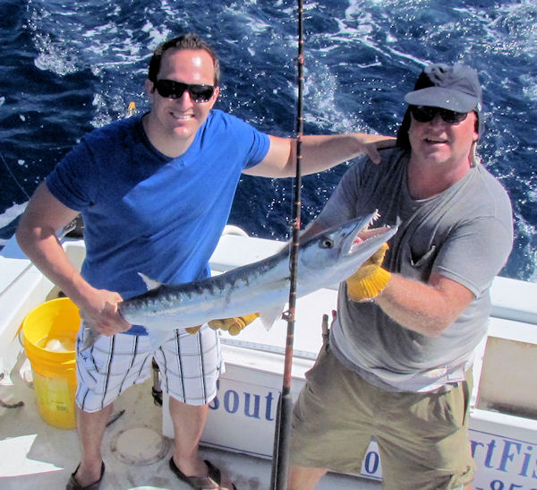 Barracuda caught in Key West fishing on charter boat Southbound from Charter Boat Row