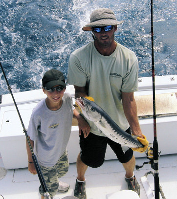 Barracuda caught fishing with Southbound Sportfishing in Key West, Florida