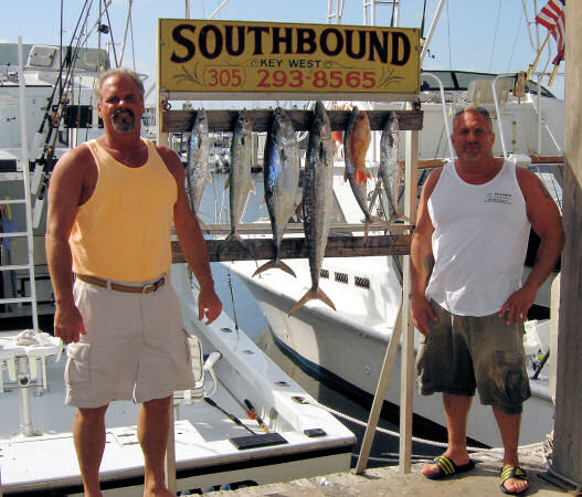 Pictures of Fish Caught aboard while Fishing Key West Charter Boat Southbound