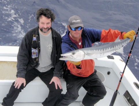 Barracuda caught fishing Key West on charter boat Southbound from Charter Boat Row