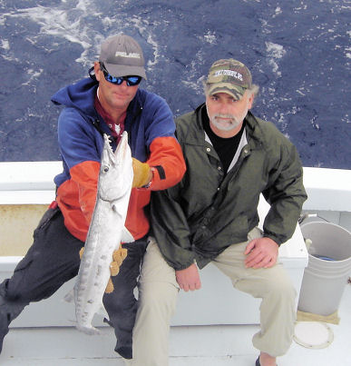 Barracuda caught fishing Key West on charter boat Southbound from Charter Boat Row