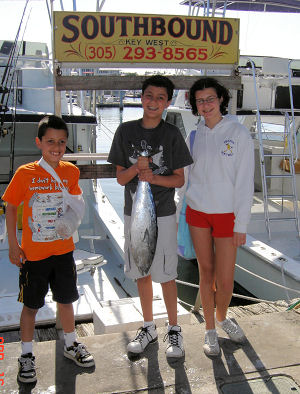 Fish caught aboard the Southbound in Key West, Florida