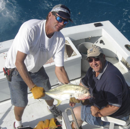 Caravalle Jack caught in Key West fishing on charter boat Southbound from Charter Boat Row, Key West