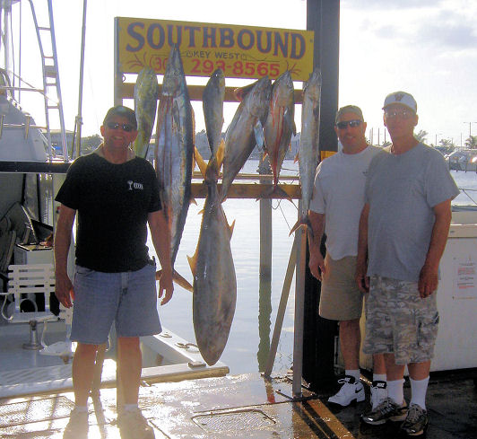 fish caught in Key West fishing on charter boat Southbound from Charter Boat Row Key West