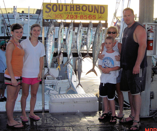 Fish caught fishing Key West aboard charter boat Southbound