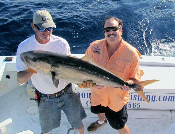 Amberjack caught in Key West fishing on charter boat Southbound from Charter Boat Row, Key West