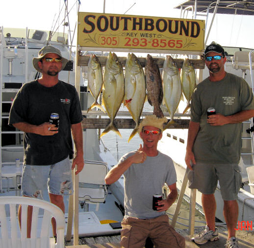 Pictures of Fish Caught aboard while Fishing Key West Charter Boat Southbound