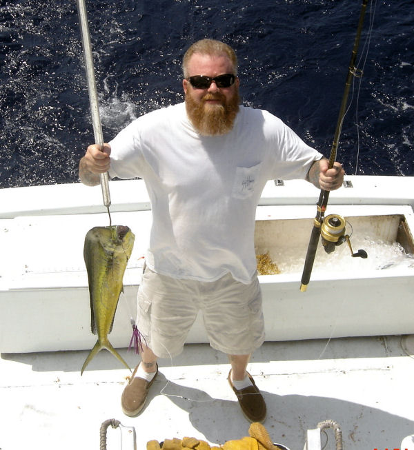 Dolphin caught in Key West fishing on Charter Boat Southbound from Charter Boat Row, Key West