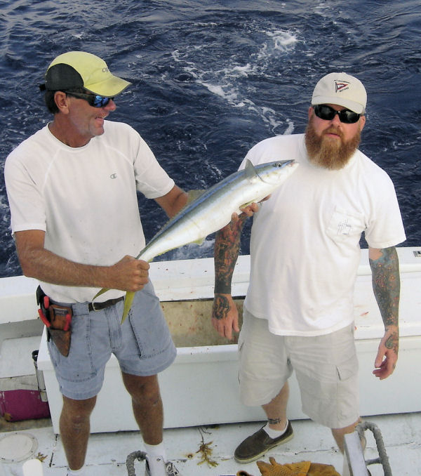 Rainbow runner caugth in Key West fishing on Key West charter boat Southbound from Charter Boat Row