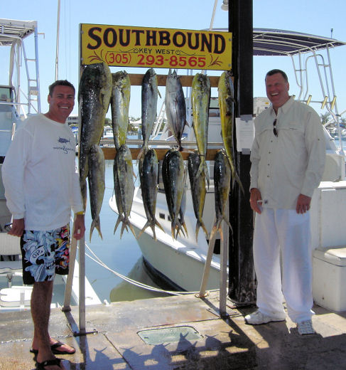 fish caught fishing Key West on charter boat Southbound from Charter Boat Row Key West