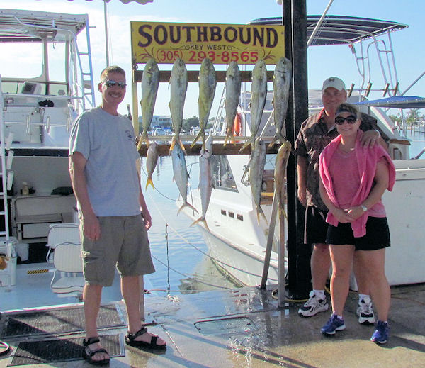 Dolphin caught in Key West on Charter boat Southbound