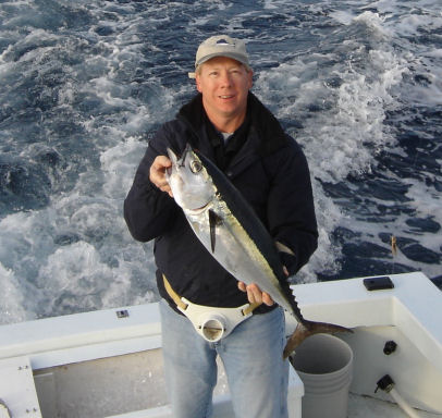 Black Fin Tuna caught fishing on Key West charter boat Southbound from Charter Boat Row Key West