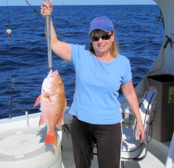 Mutton Snapper caught in Key West fishing on charter boat Southbound from Charter Boat Row, Key West