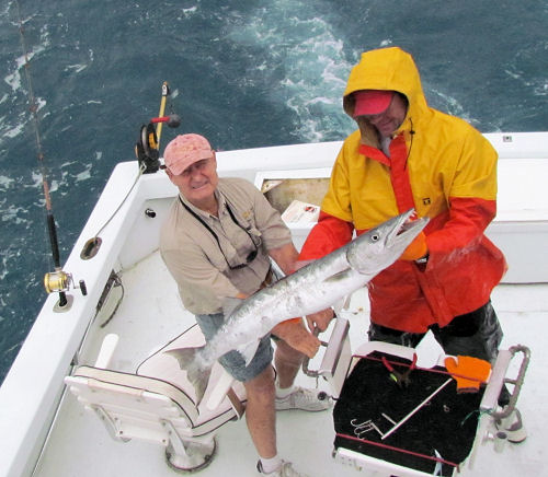 Barracuda caught in Key West fishing on charter boat Southbound from Charter Boat Row Key West