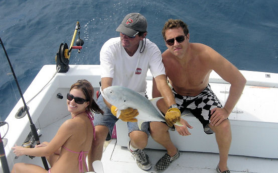 Cravalle Jack caught fishing Key West on charter boat Southbound