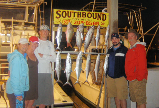 Fish caught fishing Key West on charter boat Southbound