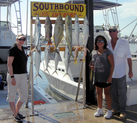 Fish caught in Key West Fishing on charter boat Southbound from Charter Boat Row, Key West