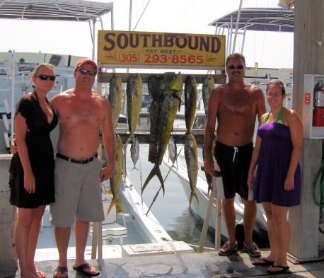 fish caught fishing on charter boat Southbound in Key West, Florida