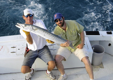 Barracuda caught aboard Key West Fishing boat Southbound