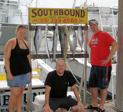 Fish caught in Key West, Florida fishing on charter boat Southbound