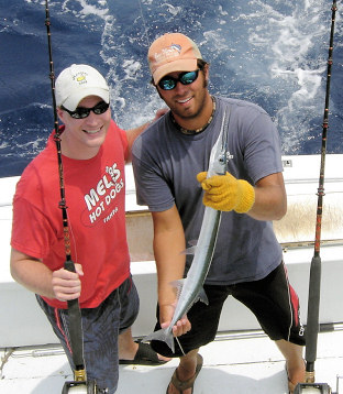 Houndfish caught in Key West, Florida fishing on charter boat Southbound