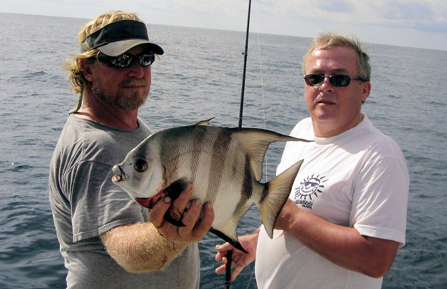spade fish caught fishing on Key West Charter Boat Southbound from Charter Boat Row Key West